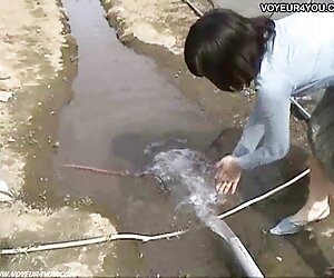 Gay cậu bé trên ghế béo đàn ông lau xanh video tính